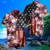 Arizona Cardinals Hawaiian Shirt Flag Flower Pattern 4 4