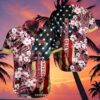 Arizona Cardinals Hawaiian Shirt Flag Flower Pattern 5 5