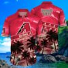 Arizona Diamondbacks Hawaiian Shirt Red Palm Tree Pattern 4 4