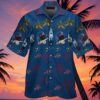 Atlanta Braves Hawaiian Shirts Blue Helmet Pattern 5 5