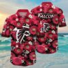 Atlanta Falcons Hawaiian Shirt Flowers Bloom 4 4