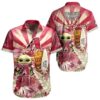 Baby Yoda Arizona Diamondbacks Hawaiian Shirt 0 0