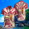 Baby Yoda Arizona Diamondbacks Hawaiian Shirt 4 4