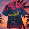 Baby Yoda Atlanta Braves Hawaiian Short Sleeve Tropical Shirt 5 5