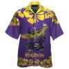 Baby Yoda Mens Vikings Hawaiian Shirt 1 1