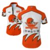 Browns Hawaiian Shirt NFL Summer Button Up 1 1