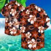 Chicago Bears Flower Hawaiian Shirt Summer 3 3 1