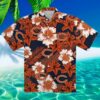 Chicago Bears Hawaiian Shirt Mens Lily Pattern 3 3 1