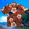 Chicago Bears Hawaiian Shirt Mens Lily Pattern 4 4 1