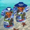 Custom Buffalo Bills Hawaiian Shirt Tiki Paradise 2 2