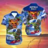 Custom Buffalo Bills Hawaiian Shirt Tiki Paradise 3 3