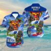 Custom Buffalo Bills Hawaiian Shirt Tiki Paradise 4 4