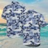 Dallas Cowboys Mens Hawaiian Floral Palm Button Down Shirt 4 4