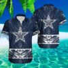 Dallas Cowboys Tribal Star Hawaiian Shirt 3 3