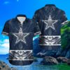 Dallas Cowboys Tribal Star Hawaiian Shirt 4 4