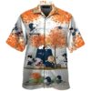 England Patriots Snoopy Autumn Hawaiian Shirt 0 0