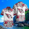 Floral Hibiscus Arizona Cardinals Hawaiian Shirt 4 4