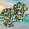 Green Bay Packers Hawaiian Shirt Floral Aloha 4 4