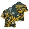 Green Bay Packers Hawaiian Shirt NFL Hibiscus 0 0