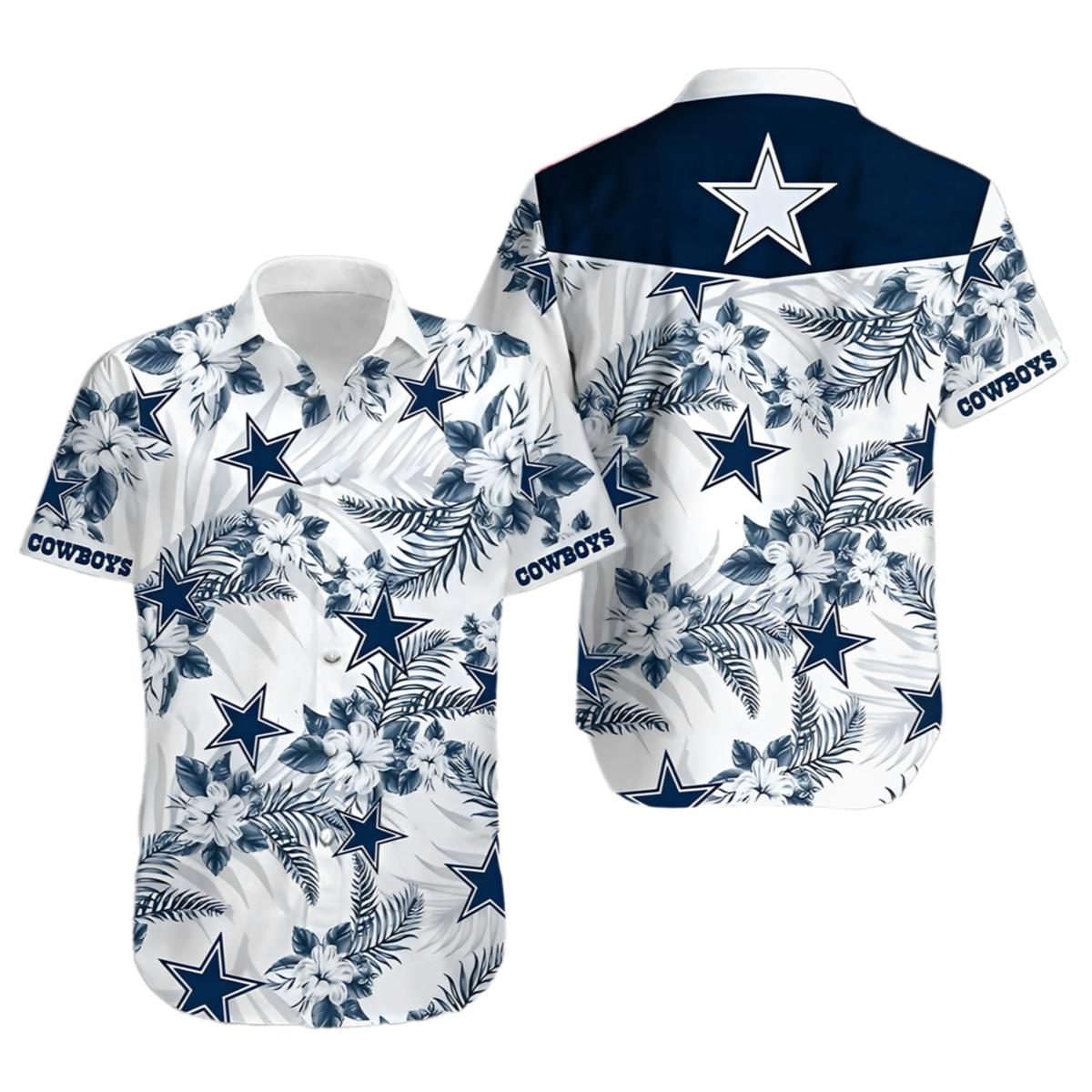 Hawaiian Dallas Cowboys Shirt Men Woman 1 1