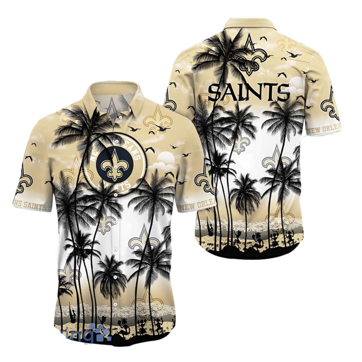 Hawaiian Saints Shirt Tropical Island Palm Tree Graphic 1 1