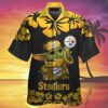 Hawaiian Steelers Shirt Baby Yoda Star Wars Tropical Aloha 3 3