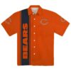 Logo Chicago Bears Hawaiian Shirt Red 0 0 1