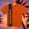 Logo Chicago Bears Hawaiian Shirt Red 5 5 1