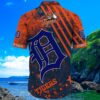 Logo Detroit Tigers Hawaiian Shirt Customizable 4 4