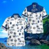 Logo Kansas City Royals Hawaiian Shirt White 4 4