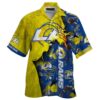 Los Angeles Rams Hawaiian Shirt Tropical Turf 1 1