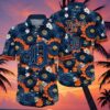 Mens Detroit Tigers Hawaiian Shirt With Floral Pattern 5 5