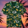 Mens Green Bay Packers Hawaiian Shirt Hat 5 5