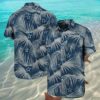 Mens Navy JCPenney Cowboys Hawaiian Shirt 2 2