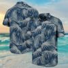 Mens Navy JCPenney Cowboys Hawaiian Shirt 4 4