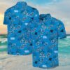 Mens Reyn Spooner Blue Carolina Panthers Hawaiian Shirt 4 4