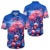 Mens Skull Hawaiian Shirts Buffalo Bills 1 1