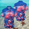 Mens Skull Hawaiian Shirts Buffalo Bills 2 2