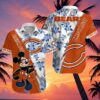 Mickey Chicago Bears Hawaiian Shirt Orange 5 5 1