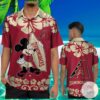 Mickey Mouse Arizona Diamondbacks Hawaiian Shirt Red 3 3