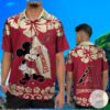 Mickey Mouse Arizona Diamondbacks Hawaiian Shirt Red 4 4