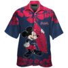 Mickey Mouse Atlanta Braves Hawaiian Shirt 0 0