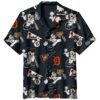 Mickey Mouse Detroit Tigers Aloha Shirt 0 0