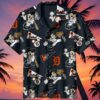 Mickey Mouse Detroit Tigers Aloha Shirt 5 5