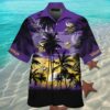 Minnesota Vikings Hawaiian Shirt Viking Sunset 2 2