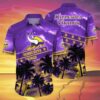 Minnesota Vikings Hawaiian Shirts Hikingtime Aloha Shirt 3 3