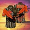 NFL Cleveland Brown Hawaiian Shirt Flag Wave 3 3