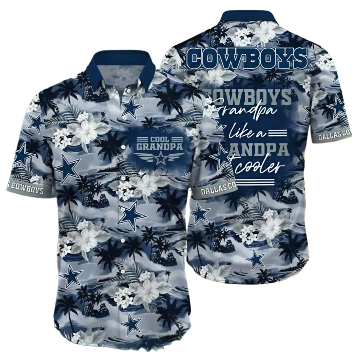 NFL Dallas Cowboys Hawaiian Shirt 1 1