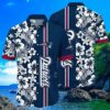 NFL New England Patriots Hawaiian Shirt Floral Pattern 4 4