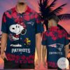 New England Patriots And Snoopy Hawaiian Shirt Blue 5 5